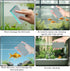 InnoHHustle 4 PCS Fish Tank Cleaning Tools, Aquarium Glass Cleaner Sponge Double Sided Sponge Brush Fish Tank Glass