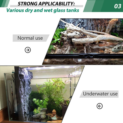 17.7x11.8in Rock Terrarium Background, 3D Reptile Tank Background Board, Decorative Panel for Fish Pet Silo