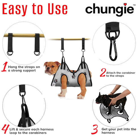 Hammock Trimming Hammock Spacing:11-14)/Max W:45lb) Dog Grooming for Dogs Dog Restraint for Nail with Pet Nail Clipper