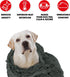 The Dog’s Blanket Sound Sleep Donut Blanket, XL, Calming Anti-Anxiety Snuggler Blanket, Steel Grey