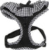 PUPPIA Vivien Dog Harness, Over-The-Head, No Pull, Adjustable for Small Dog, Black, Medium