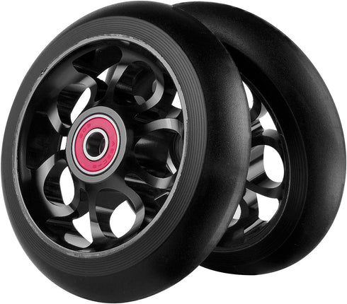 Z-FIRST 2Pcs 110mm 9 Pro Scooter Wheels with Abec Bearings Fit for MGP/Razor/Lucky Envy/Vokul Pro Scooters Replacement