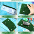 2 Pcs Medium Turtle Basking Platform Ramp with 6 Pcs Artificial Plastic Aquarium Plants for Small Reptile
