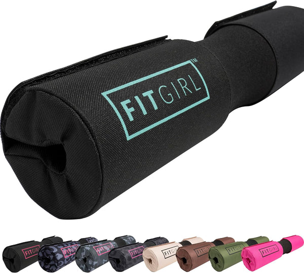 FITGIRL Squat Pad and Hip Thrust Pad for Leg Day, Thick Cushion Barbell Pad for Comfortable Squats