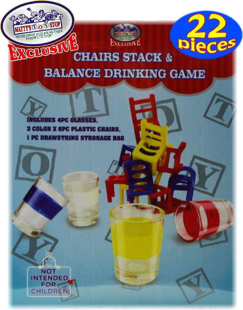 Ultimate Drunken Chairs Party Game with Storage Bag