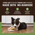 2 Count Earth Animal No Hide Chews - Long Lasting Rawhide Free Medium Dog Chews Rolls, Pork