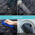 100% Hammock Dog Car Seat Cover for Back Seat | Mesh Window & Safety Belt | Waterproof Dog for Safe Travel with Side