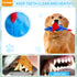 14 Inch Durable Plush Dinosaur Dog Toys with Squeaker, Crinkle Paper Stuffed Chew Toys for Small Middle and Large Dogs