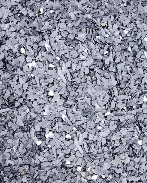 Small World Slate & Stone Aquarium Gravel, 6lbs Natural Substrate for Aquascaping Freshwater and Saltwater