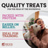 etta says! Eat Simple Freeze Dried Treats for Dogs Variety – Duck, Turkey, Lamb - 100% Real Meat, Pack of 3