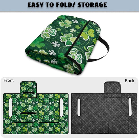Yuyamidu 2-Person Golf Buggy Seat Cover with Storage Bags Portable EZGO Golf Seat Protecter Universal for Seats Club