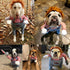 Pet Deadly Halloween Costume, Funny Dog Outfit for Halloween Christmas, Adjustable Apparel for Dogs (Large)