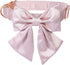 Lionet Paws Bowtie Dog Collar, Comfortable Silk Collar with Detachable Bow Tie for Medium Dogs