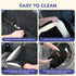 6" Dog Car Seat for Small Medium Dogs, Elevated Dog Booster Seat with ISOFIX Safety Fixation, Washable Cover & High