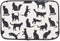 Bone Dry Machine Washable Ultra Absorbent Pet Mat, 12x18, Cat Silhouette Design