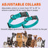 Dogline Biothane Waterproof Dog Collar with Quick Release Buckle, Fits Small to Large Dogs, Teal 1" W 15-23" L