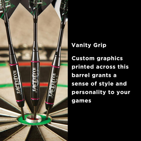 Viper Vanity Series Steel Tip Dart Set, 22-Grams, Brass Barrels, Deluxe Dart Case