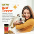 8 Wild Meadow Farms - Magic Dust Beef Jerky Topper, Single Protein Pet Food Topper for Dogs & Cats, Enhance Flavor