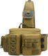 Fishing Tackle Bag, Portable Crossbody Fishing Sling Bag with Waist Strap for Outdoor Fishing Gear Storage