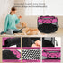 Dog Playpen, Indoor Puppy Pet Playpen for Medium Dogs, Portable Pop Up Kennel with Carrying Case, Hot Pink