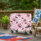 Cooler Covers Outdoor for Most 80 Quart Heavy Duty Anti Slip Rolling
