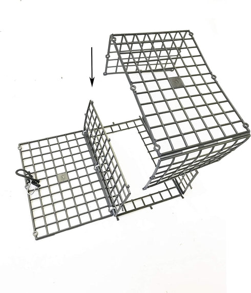 KUFA Pair of Sports Crab Trap Bair Bag Bait cage