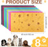 Chumia 8 Pcs Bulk Towels for Drying Dogs, Microfiber Quick Drying Bath Towels for Medium Pets (40 x 24 Inch, Colorful)