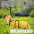 Dachshund Raincoat - Waterproof Corgi Raincoat for Dachshunds, Weiner Long Back Breeds with Reflective Stripe, Great