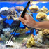 Aquarium Scissor Tweezers Spatula Tool - 4 in 1 Stainless Steel Aquascaping Tools Set for Fish Tanks