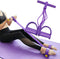 Multi-Function Resistance Band & Pedal Puller, 6-Tube Elastic Yoga Band for Abdomen/Waist/Arm/Leg Training