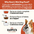 13.2 oz (12 Pack) Dave's Pet Food Stewlicious Soft Dog Food Wet (Meaty Beef Stew), Made in USA Canned Topper, Gluten