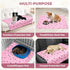 2 Pack 36"x41" 8 Fostanfly Washable Pee Pads for Dogs, Large Ultra-Absorbent and Leak-Proof Non-Slip Reusable Potty