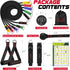 Resistance Bands, Exercise Bands with Door Anchor and Ankle Straps, Elastic Bands for Physical Therapy, Fitness Workout