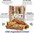 (7" 16 OZ) Dog Chews Beef Trachea Dog Treat Chew Made in USA. Grass Fed Farm-Raised American Beef. Glucosamine Rich