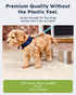 9x13, 120 (8 Wooflinen Unscented Compostable Dog Poop Bags Leak-Proof Dog Poop Bags Rolls Large Durable, Easy Tear Made
