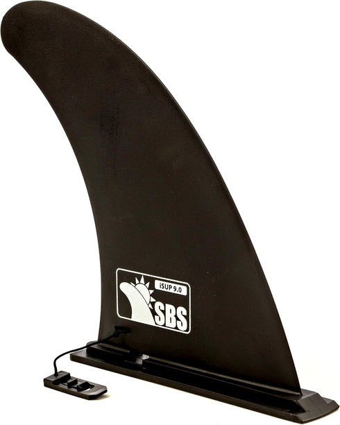 SBS 9" iSUP Fin, Quick Release Slide in Fin for Inflatable Paddleboard