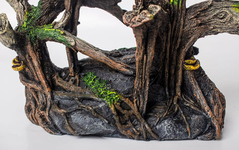 Aquarium Décor Resin Artificial Tree Trunk Root Fish Tank Decorations (A)
