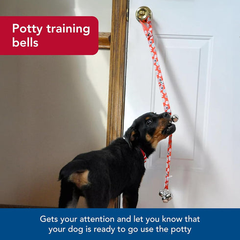 1" 31" Coastal Pet - Advance - Dog Potty Training Bells, Black, x