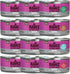 Rawz Natural Premium Pate Canned Wet Food for Senior Cats -12 Pack
