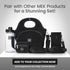 5 Made Easy Kit Water Bottle Carrier Insulated Neoprene - Adjustable Padded Shoulder Strap - Sling Pouch for Glass