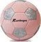 Runleaps Youth Soccer Balls, Size 5 Classic Thicker PU Balls for Young Teens, Children, Boys, Girls, Indoor Outdoor