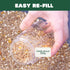 Omlet 300g 2 Poppy Peck Toy | Interactive Slow-Feed Chicken Treat Dispenser | Boredom Busting Enrichment for Hens |