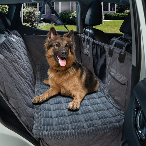 HAPYFOST Dog Bed for Car Back Seat, Non-Slip Backseat Pet Bed Mat for