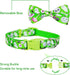 2023 NEW Halloween Holiday Dog Collar with Bow Tie for Boys and Girls, Suitable for Small Medium Large Dogs
