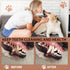 Squeaky Dog Toy with Crinkle Paper, Interactive Plush Chew Toy for Puppies and Dogs, Great for Tug of War