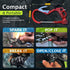 Fire Escape Emergency Tool, Multi Tool with Seatbelt Cutter, Window Breaker, Carabiner