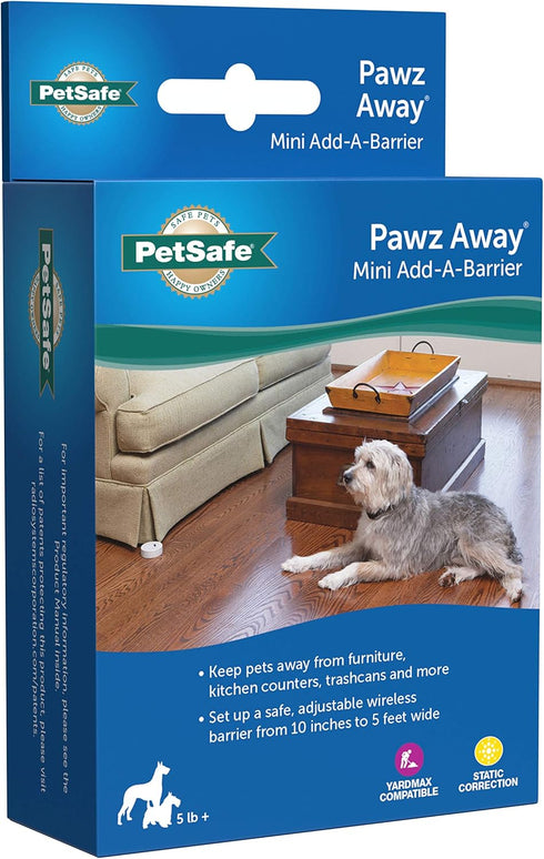 PetSafe Pawz Away Mini Add-A-Barrier for Cats and Dogs, Waterproof Indoor/Outdoor Use, Expand Coverage