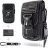 WYNEX Tactical Molle Phone Pouch with Compass Buckle, Universal Cell Phone Holster for IP 15/14/13 Pro Max/S22/S21