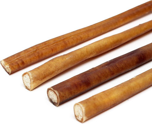 1 (6) (16 oz) 100% (6 inch, 1 lb) Regular Pound of Bully Sticks for Medium, Small Dogs & Puppies, for Sensitive