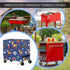 Sarogrorin 80-100 Outdoor Cooler Covers Waterproof Foldable Patio Cooler Cover for Outdoor Quart Christmas Decorations